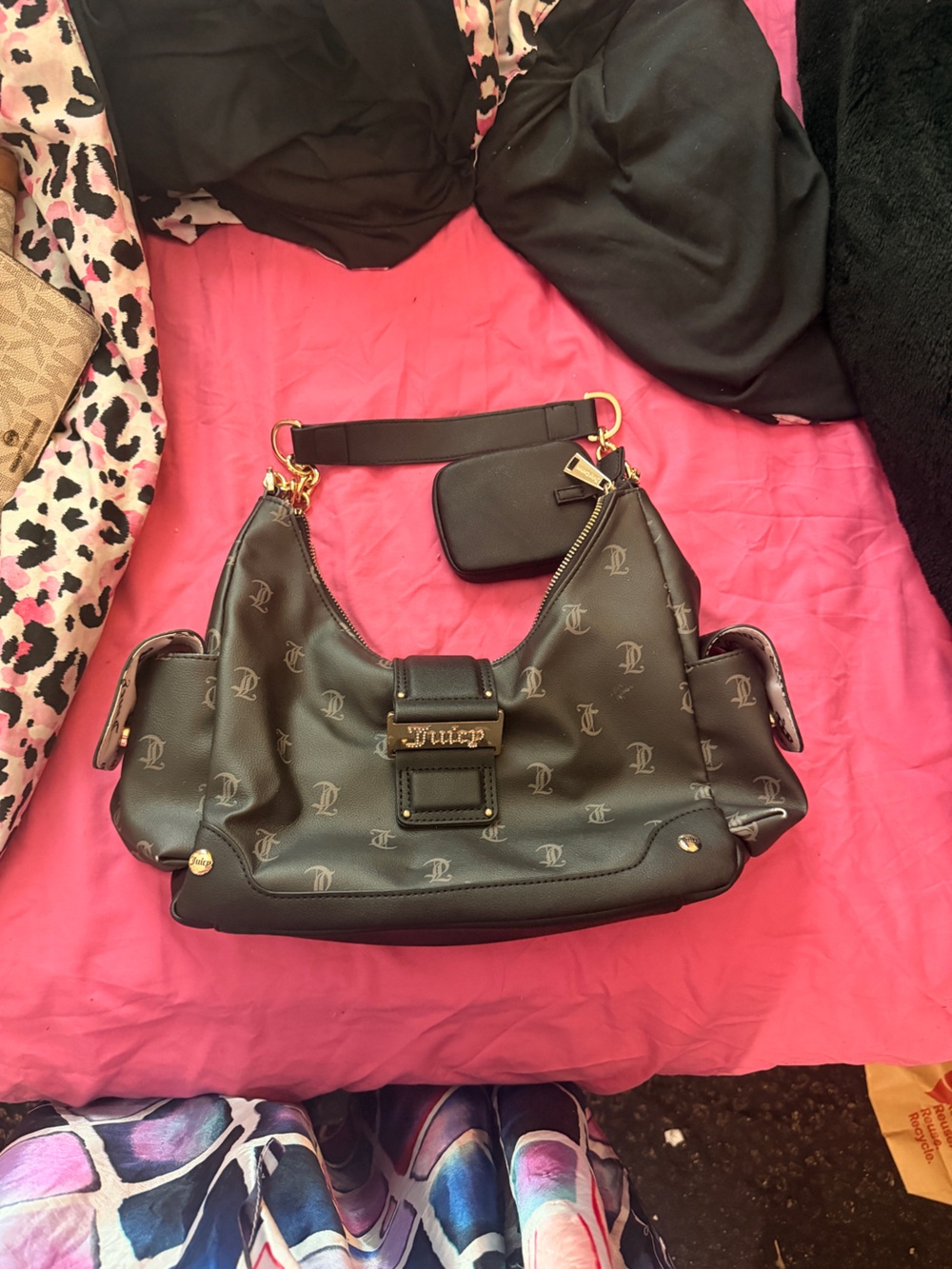 Women's Black Juicy Couture Shoulder Bag